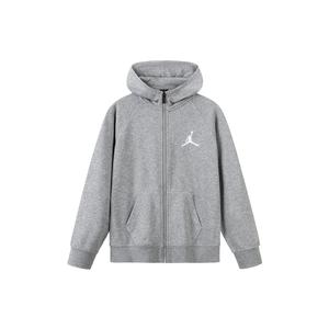 Худи кардиган для подростков весна и осень Jordan, серый