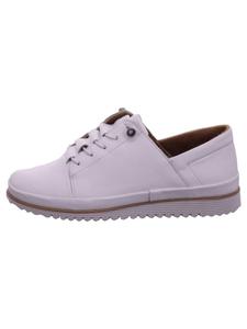 Женские туфли на шнуровке, полуспортивная подошва, женские тапочки белого цвета. Esgano