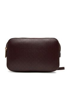 Сумка через плечо Calvin Klein Emblem Aop Elongated Camera Bag LV04F3268G Dunkelrot