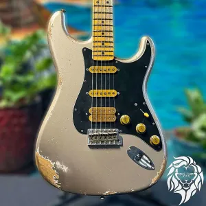 WildCat Эксклюзив Fender Custom Shop Alley Cat Strat «Винтаж» LTD ЦВЕТ: Shoreline Gold R133782