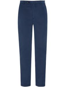 Брюки прямого кроя из тенселя Vilebrequin, синий