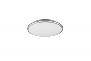 Светодиодный потолочный светильник 34,7x6,5 см, титановый