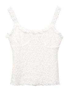 Топ Pull&Bear, белый