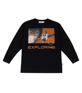 Хлопковая толстовка с принтом Rin Molo, Mars Graphic