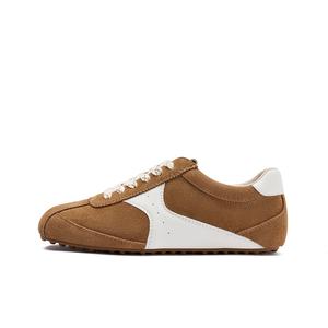 JOSINY Женские противоскользящие устойчивые к истиранию низкие повседневные туфли красный - коричневый, цвет Brown