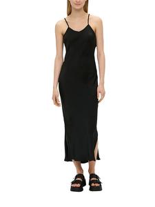 Платье до колена QS by S. Oliver, черный