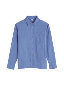 Seasalt Cornwall Рубашка на пуговицах 'Kettle' синего цвета Regular fit