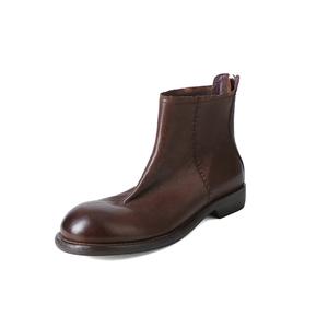 Yeezyy Reezy Женские коричневые ботильоны на каблуке 3 см, цвет Brown