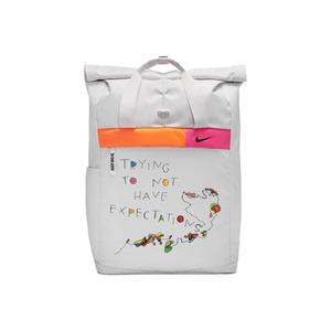 Nike Фурзановый вяз Идо тканевый рюкзак стандартный унисекс светло-серебристый, Curve Love