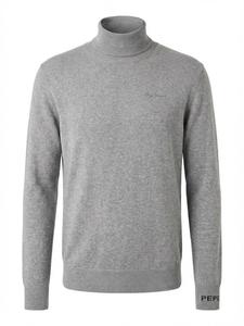 Pepe Свитер 'ANDRE TURTLE NECK' в сером цвете