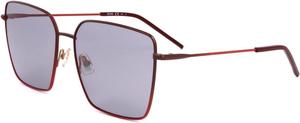 BOSS Женские повседневные солнцезащитные очки, оттенок бордовый, 59 Hugo Boss