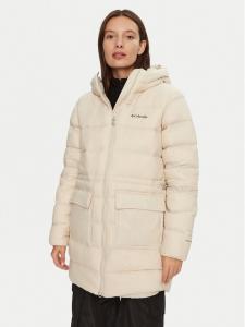 Пуховик стандартного кроя Columbia, бежевый