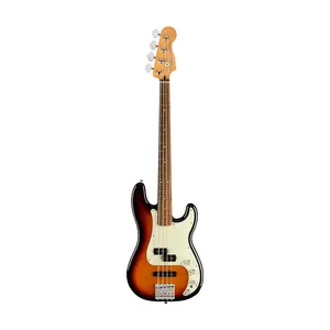 Бас-гитара Fender Player Plus Precision, PF FB, трехцветный санберст