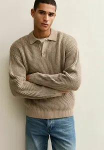 Обычный джемпер для поло New Look, Brown Pattern