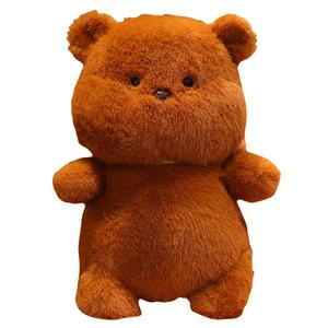 Милый плюшевый мишка Milk Bag, высота 23см/35см/45см MLING, коричневый