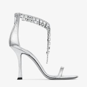Женские туфли Verity цвета металлик Jimmy Choo, Metallic Silver