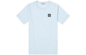 Футболка мужская небесно-голубая Stone Island, голубой