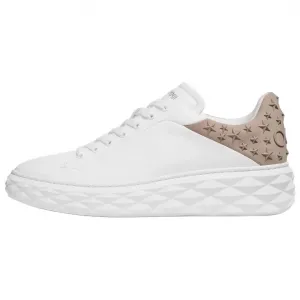 Jimmy Choo DIAMOND MAXI/M II мужские белые кеды низкие