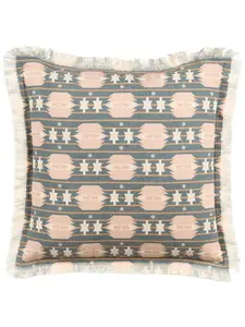 Декоративная подушка Beliani Deko DIANTHUS, цвет bunt/grau/rosa