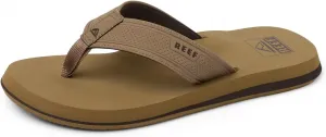 Мужские шлепанцы REEF Layback с поддержкой свода стопы, водостойкие