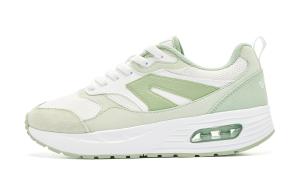 QIAODAN Износостойкие легкие низкие повседневные туфли, увеличивающие рост, женские Jordan White Celadon