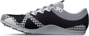 Under Armour Unisex Brigade XC 2 Track Spikes Footwear - High Traction Michelin Outsole, черный/серый