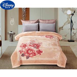 Disney Плед двойной плотности 200х230 см, Hua Duang Jinlu - Light Orange, 10 кг
