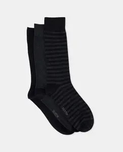 Набор из 3 спортивных носков с принтом для мужчин Dustin, зеленый