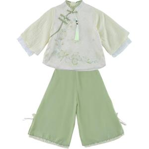 Детский двухкомпонентный комплект с юбкой и стойкой PROTECTCAMEL, зеленый