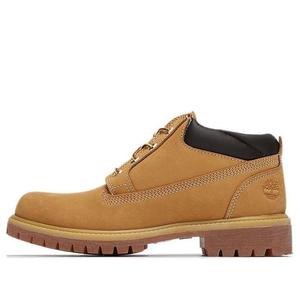 Кроссовки premium waterproof chukka wide-fit boots 'wheat nubuck' Timberland, желтый