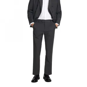 Выбранные брюки в тонкую полоску от Reg-Theo Selected, серый