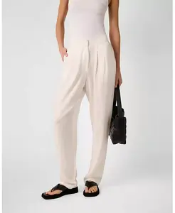 Женские льняные брюки WeWoreWhat, белый