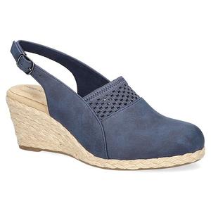 Женские сандалии-эспадрильи Aloha на танкетке Easy Street, Navy