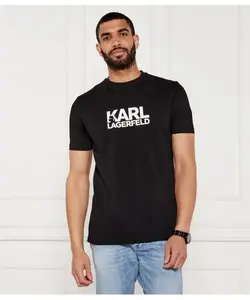 Футболка Regular fit Karl Lagerfeld, черный