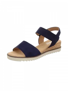 Сандалии на плоской подошве Gabor Comfort Sandaletten Bequem Abs Bis 40, цвет bluette kork