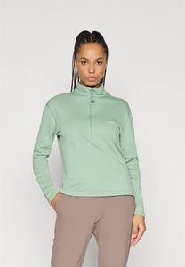 Толстовка icebreaker WOMEN 360 REALFLEECE ELEMENTAL HALF ZIP, Seaglass/Light Green
