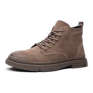Мужские ботинки Cahhrrn X Martin Boot Men Beige Weishibangwei
