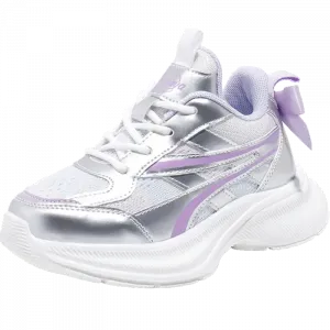 Детские повседневные туфли Kids Babaya, серебро