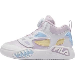 Баскетбольные кроссовки Heritage FHT для детей дошкольного возраста FILA KIDS, белый/лавандовый
