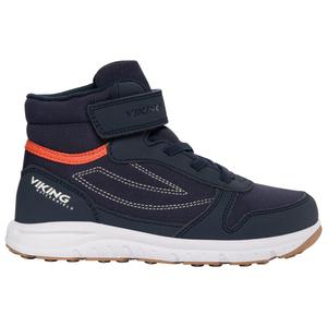 Мультиспортивная обувь Viking Kid's Hovet Mid WP, цвет Navy/Orange