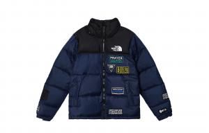 Мужская пуховая куртка из коллекции 1996 года The North Face, синий черный