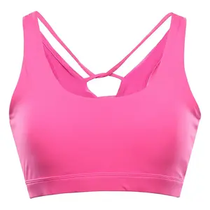 Спортивный бюстгальтер Alpine Pro Brata sports bra, розовый