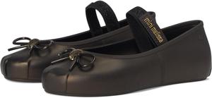 Балетки Mini Melissa Mini Sophie, цвет Metallic Black
