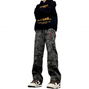 Джинсы Unisex Camouflage HUANQIU, Камуфляжные (Многокарманная версия)