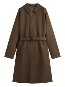 Шерстяное пальто Roxburgh Mackintosh, коричневый