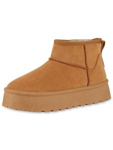 Ботильоны VAN HILL Winter Boots Amelia, светло-коричневый