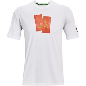 Футболка Curry мужская белая Under Armour, белый