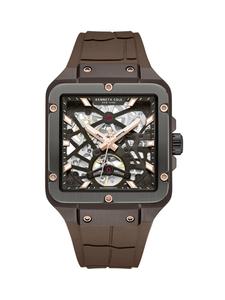 Kenneth Cole Часы Analog 'Arlington' в цвете Mocha, темно-коричневые