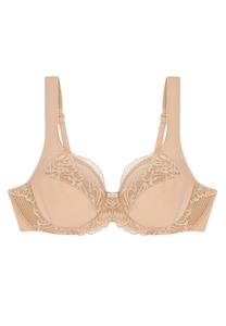 Бюстгальтер с косточками Triumph Modern Lace + Cotton, цвет Neutral Beige