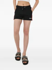 Шорты с лампасами и логотипом The Kooples, черный